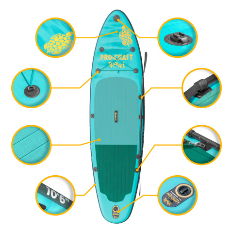 Paddleboard SET Procraft Travel SUP320 | SUP320